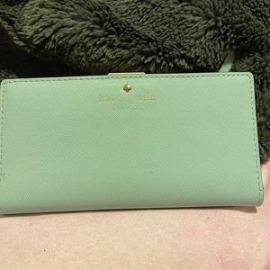 Mint Blue Kate Spade Wallet